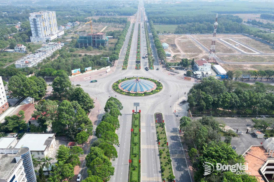 Xã Nhơn Trạch đóng vai trò đô thị vệ tinh sân bay Long Thành, trên hành trình phát triển thành trung tâm logistics hiện đại. (Ảnh: Báo Đồng Nai). 