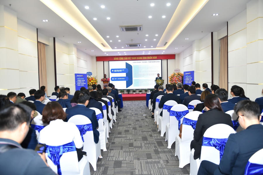 Toàn cảnh Hội nghị triển khai nhiệm vụ năm 2026 của Tập đoàn Bảo Việt – nơi những chiến lược bứt phá cho giai đoạn phát triển mới chính thức được khởi động.