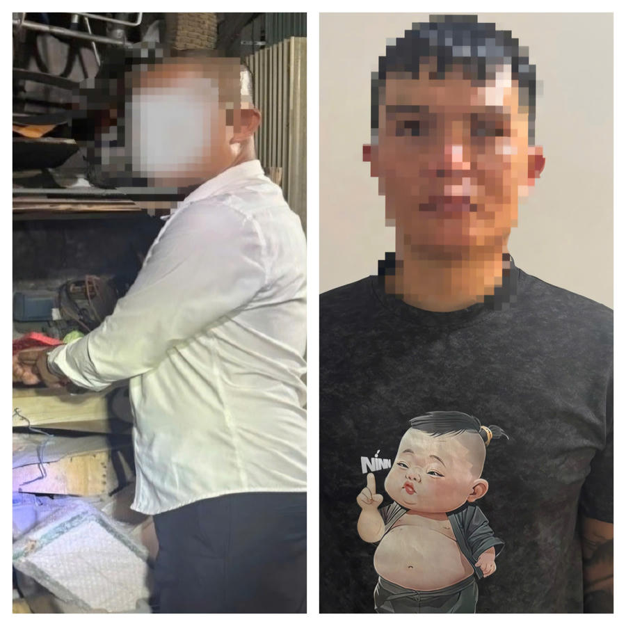 Hai đối tượng bị công an bắt giữ