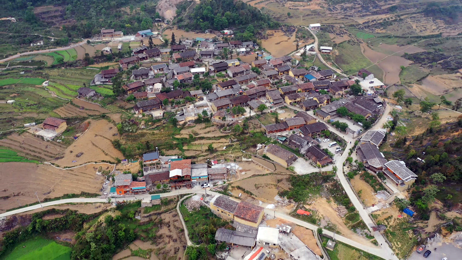 Làng Lô Lô Chải (xã Lũng Cú, tỉnh Tuyên Quang) là đại diện của Việt Nam được vinh danh trong mạng lưới Làng du lịch tốt nhất năm 2025 của Tổ chức Du lịch Liên hợp quốc - UN Tourism. (Ảnh: Phàn Họ).