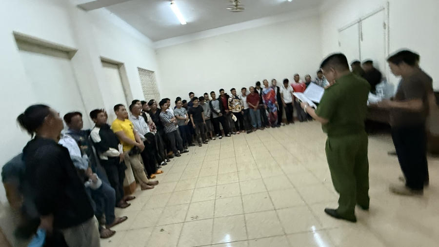 40 đối tượng trong vụ việc bị khởi tố