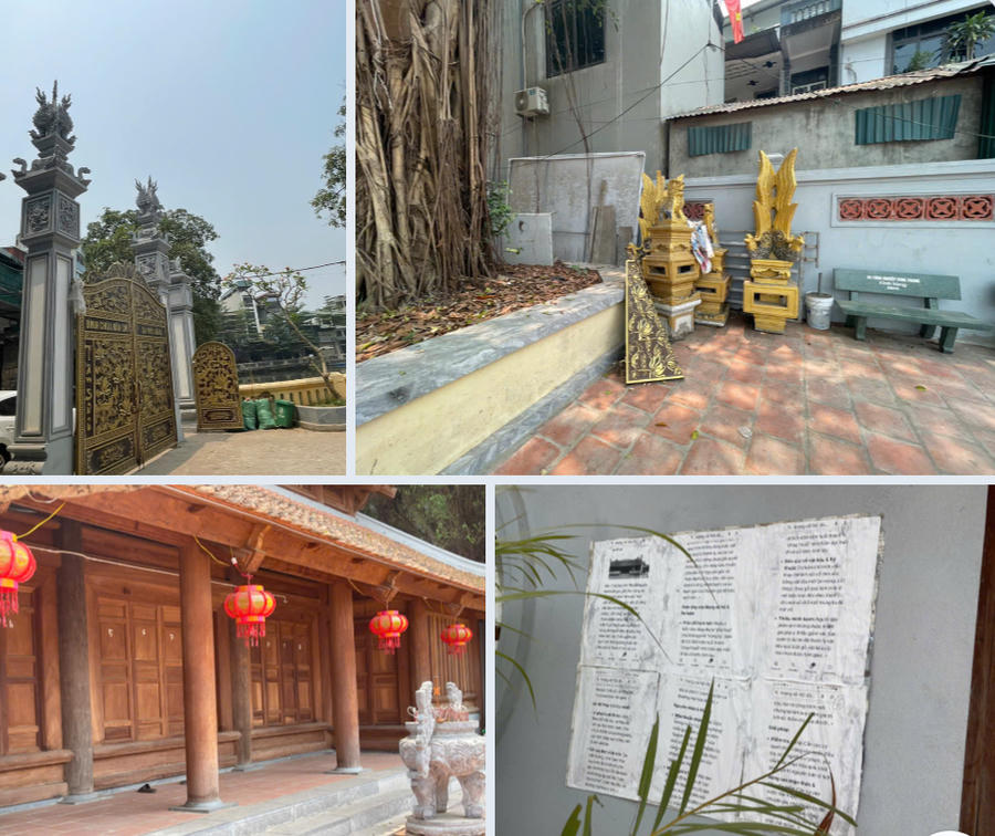 Người dân cho rằng,&nbsp;Đình làng Hữu Bằng (xã Tây Phương, Hà Nội) gần 400 năm tuổi, chứa đựng nhiều giá trị văn hoá lịch sử, vậy nhưng sau trùng tu đã bị biến dạng. Trên bức tường của ngôi chùa trong cụm đi tích còn xuất hiện tấm giấy có nội dung tố cáo sự việc này.