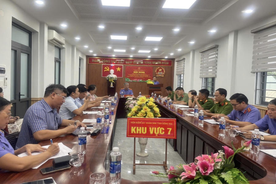 VKSND khu vực 7 – Đồng Nai tổ chức hội nghị triển khai công tác.