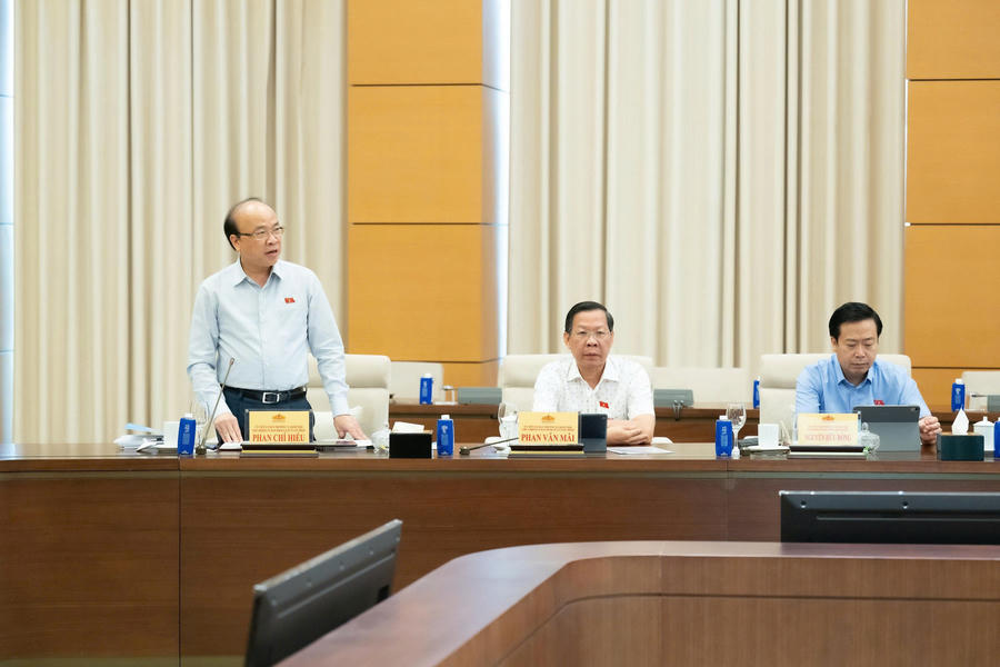 Chủ nhiệm Ủy ban Pháp luật và Tư pháp của Quốc hội Phan Chí Hiếu.