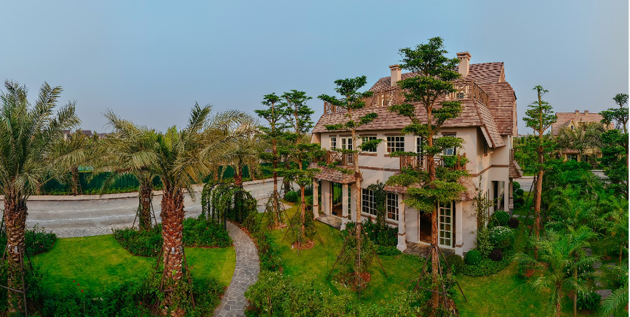 The Grand Island nằm tại đại đô thị xanh lớn nhất Nghệ An – Eco Central Park. Ảnh: Thanh Sơn