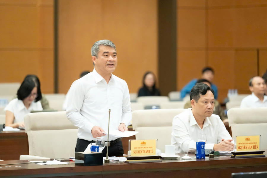 Thứ trưởng Bộ Tư pháp Nguyễn Thanh Tú.