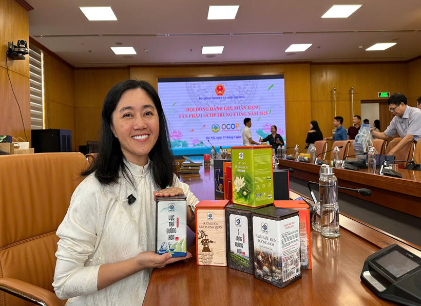 Công ty TNHH Đầu tư Xây dựng và Thương mại Việt Tú có 6 sản phẩm trà được công nhận đạt tiêu chuẩn 5 sao cấp quốc gia lần này.