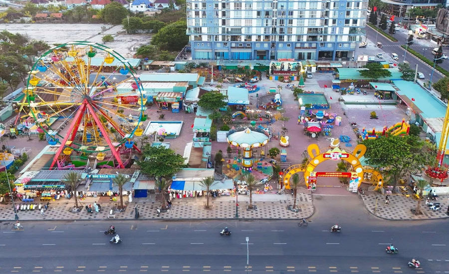 Khu vui chơi Thỏ Trắng bị yêu cầu ngừng hoạt động từ ngày 16/4. Ảnh: ACVT