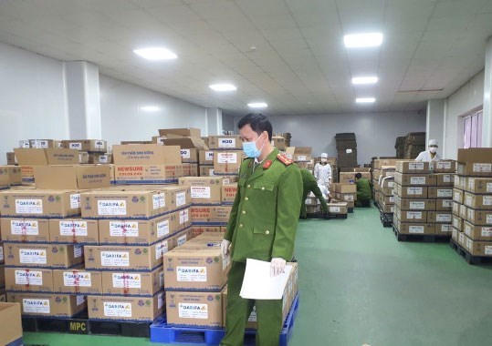 Tang vật vụ án. Ảnh LĐ