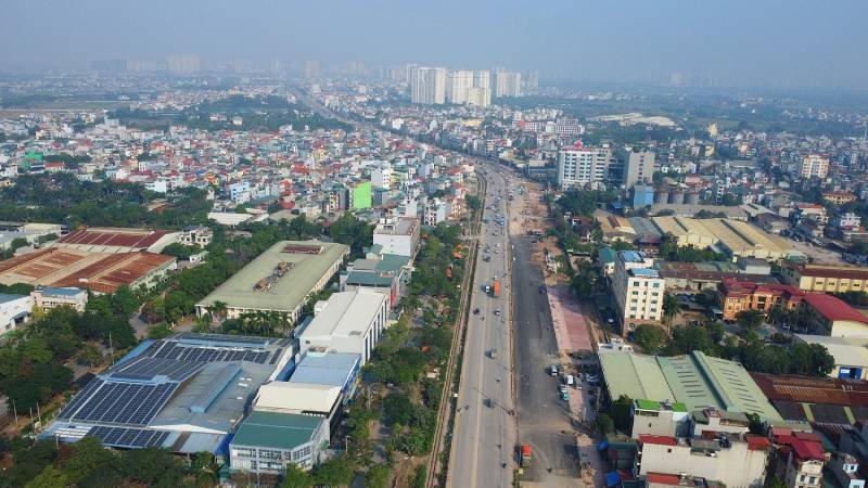 Quốc lộ 1A đoạn Văn Điển - Ngọc Hồi.