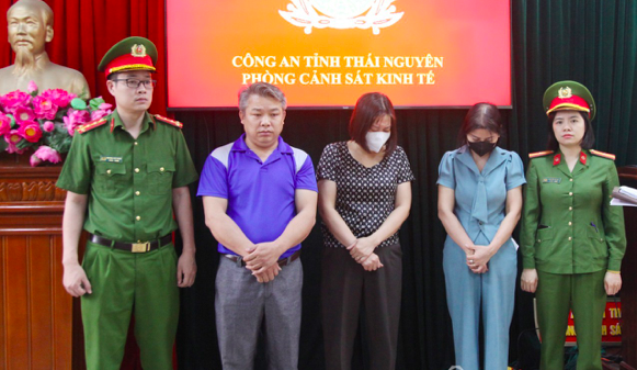 Các bị can trong vụ án (Ảnh: Bộ Công an).