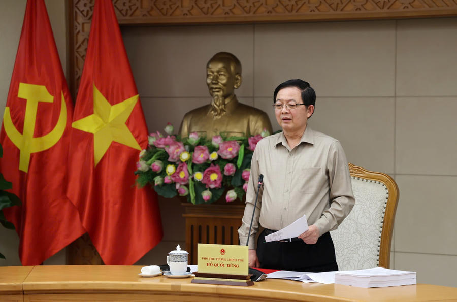 Phó Thủ tướng yêu cầu các bộ phải rà soát kỹ, bảo đảm công khai, minh bạch, "dứt khoát không được cắt chỗ này mà ghép vào chỗ khác" - Ảnh: VGP