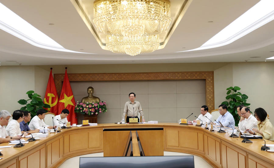 Toàn cảnh phiên họp. Ảnh: VGP