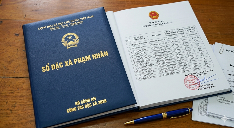 Triển khai thực hiện công tác đặc xá năm 2026. (Ảnh minh họa AI)