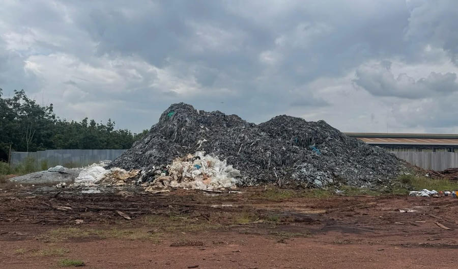 Số chất thải gây ô nhiễm môi trường.