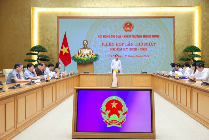 Thủ tướng Lê Minh Hưng chủ trì phiên họp thứ nhất của Hội đồng Thi đua - Khen thưởng Trung ương nhiệm kỳ 2016-2031.