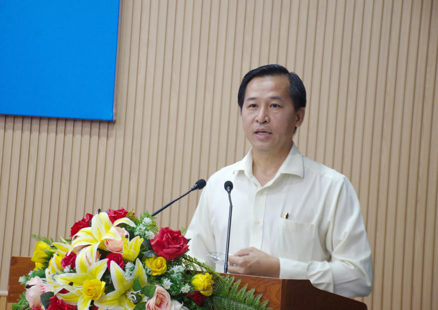 Ông Quách Văn Ấn – Phó Giám đốc Sở Khoa học và Công nghệ Cà Mau, thông tin tổng quan về Tuần lễ Khoa học, Công nghệ – Văn hóa, Du lịch năm 2026.