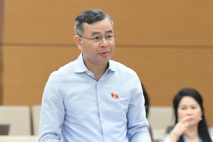 Bộ trưởng Bộ Tài chính Ngô Văn Tuấn. Ảnh Lâm Hiển