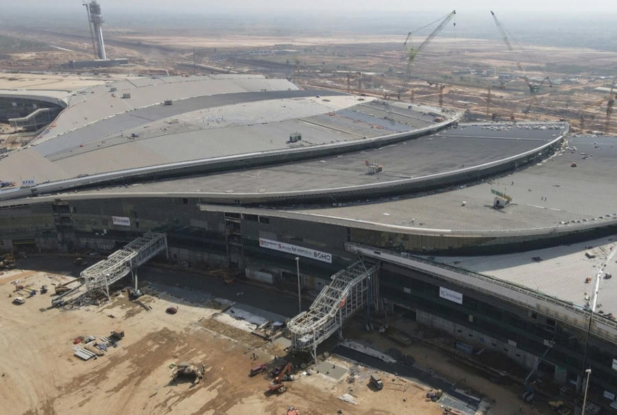 Công trường dự án sân bay Long Thành.