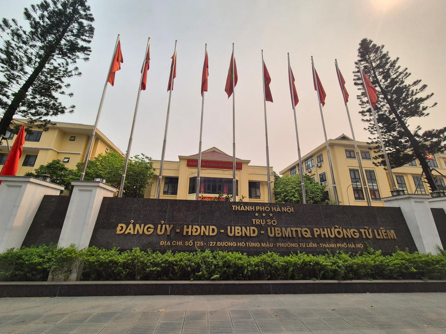 Trụ sở UBND phường Từ Liêm, TP Hà Nội.