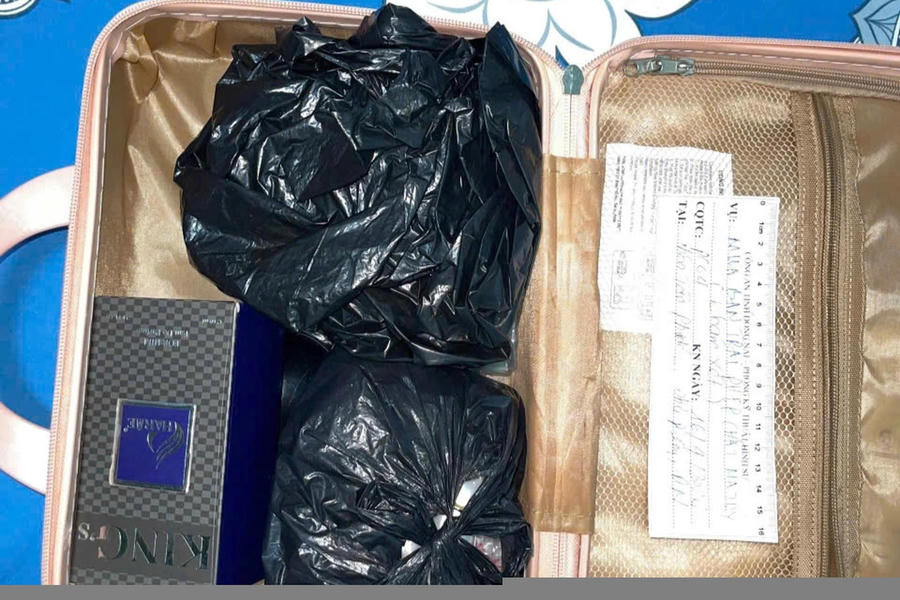 Tang vật vụ án. Ảnh Công an tỉnh Đồng Nai