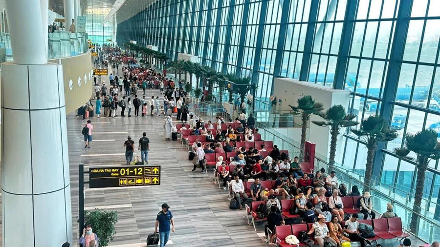 Nhà ga T3 Cảng Hàng không Quốc tế Tân Sơn Nhất.