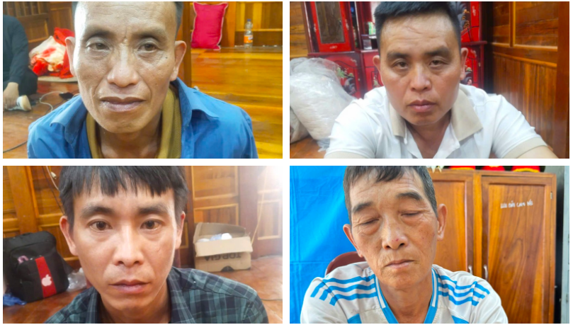 Cơ quan Cảnh sát điều tra đã ra lệnh giữ người trong trường hợp khẩn cấp đối với 04 đối tượng.