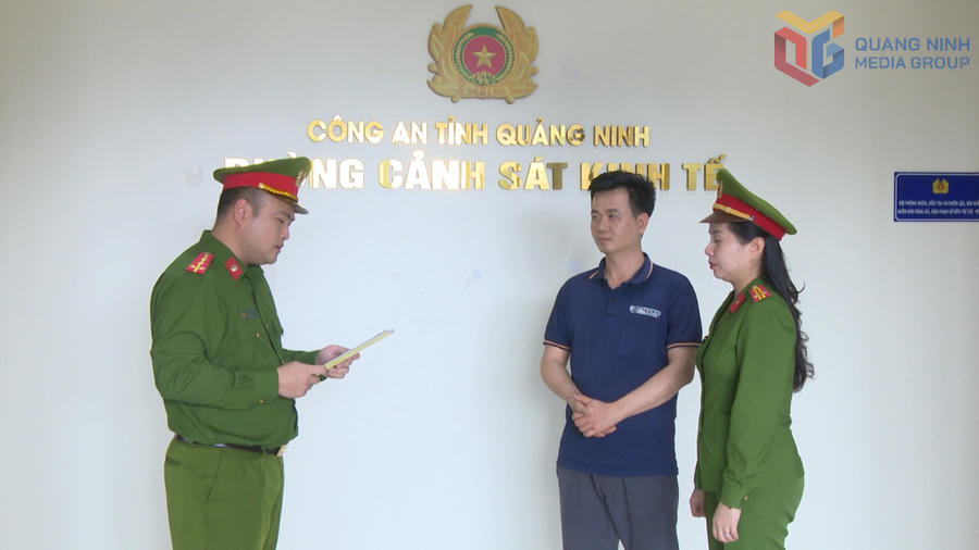 Cơ quan Cảnh sát điều tra thi hành Quyết định khởi tố bị can đối với Phạm Thanh Tuấn.