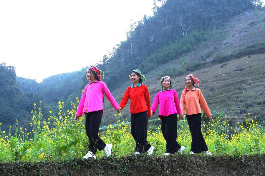 Việc tổ chức Lễ hội chợ Phong Lưu Sơn Vĩ năm 2026 góp phần quảng bá hình ảnh vùng đất biên cương giàu bản sắc văn hóa, thu hút du khách đến với địa phương. (Ảnh: Hà Linh).