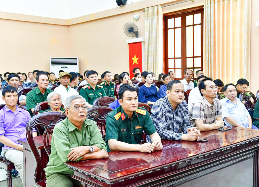 Phát huy truyền thống, đạo lý uống nước nhớ nguồn...