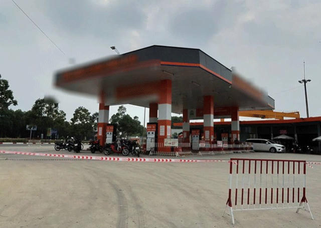 Nơi xảy ra vụ việc đau lòng.