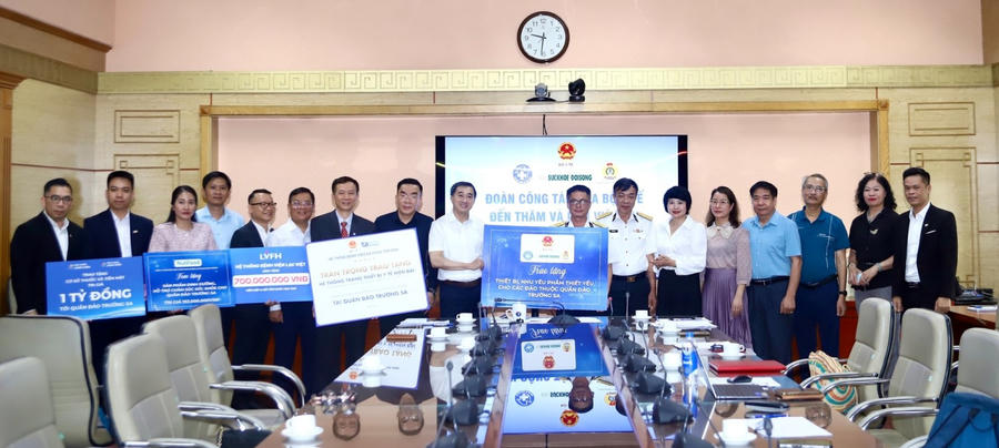 Tổng giá trị nguồn lực huy động đạt hơn 5,7 tỷ đồng, bao gồm tiền mặt và hàng hóa. (Ảnh: MOH)