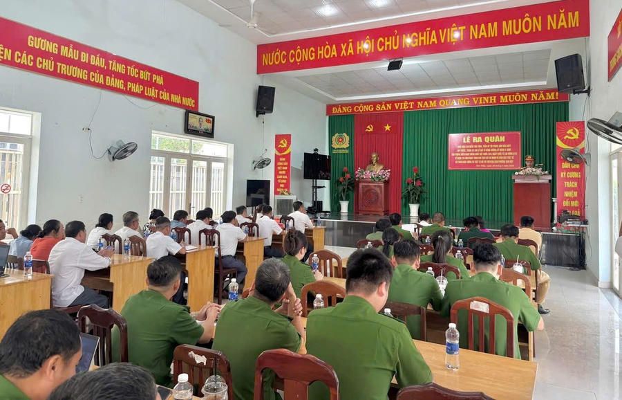 Công an phường Tam Hiệp phát động Lễ ra quân thực hiện đợt cao điểm tấn công, trấn áp tội phạm, bảo đảm ANTT và TTATGT hướng tới phục vụ các ngày lễ lớn của đất nước.  