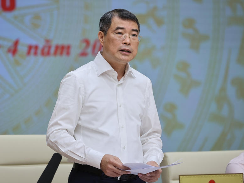 Thủ tướng Chính Phủ phát biểu Kết luận Hội nghị. Ảnh: VGP