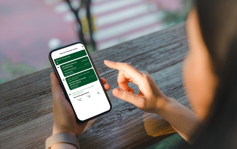 Mô hình MRF được người dân địa phương hưởng ứng và tích cực sử dụng - Ảnh: DNCC
