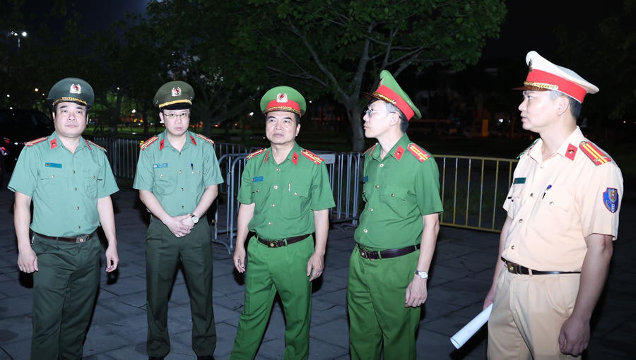 Lực lượng Công an tỉnh Ninh Bình sẵn sàng đảm bảo ANTT trước, trong và sau lễ hội Hoa lư 2026