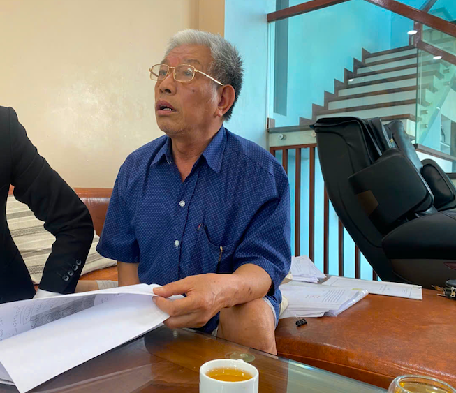 Ông Trần Văn Triển (trú tại thôn Văn Trai, xã Thường Tín, Hà Nội).