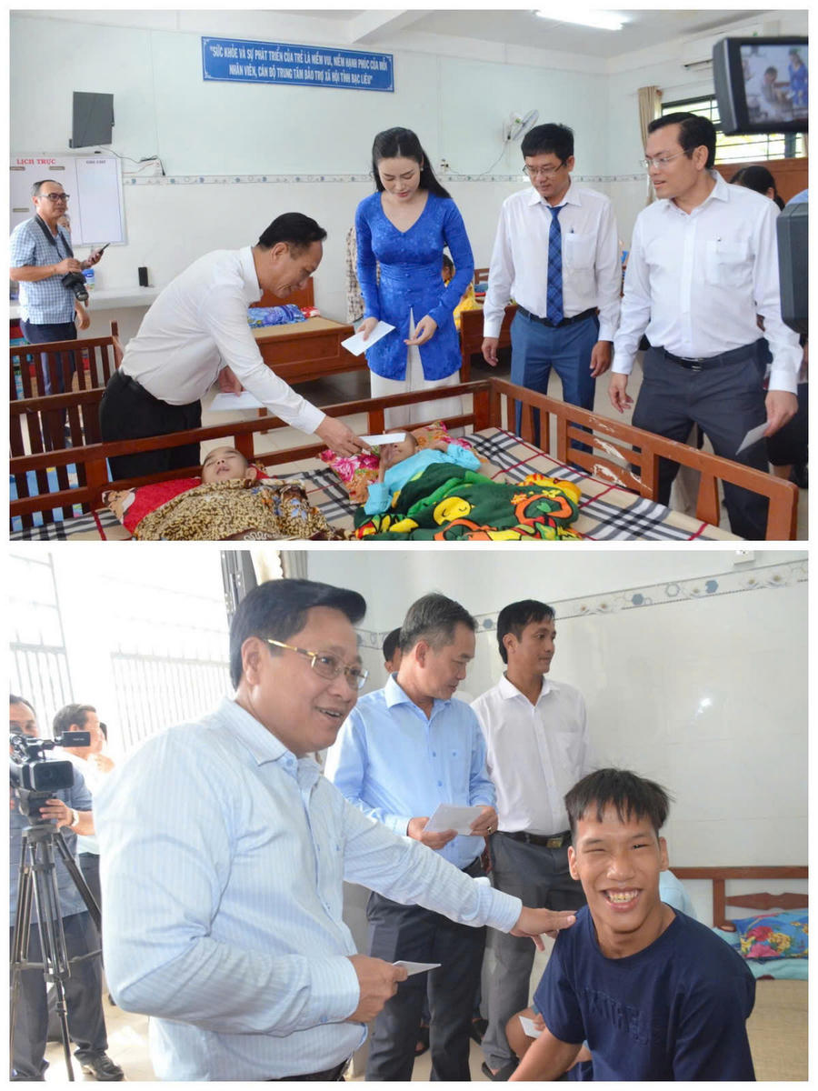 Lãnh đạo tỉnh Cà Mau cùng các đại biểu đã thăm hỏi, tặng quà cho các đối tượng đang được chăm sóc tại Trung tâm. Những phần quà thể hiện tinh thần sẻ chia, trách nhiệm của cộng đồng, góp phần động viên, khích lệ các đối tượng nỗ lực vươn lên trong cuộc sống.