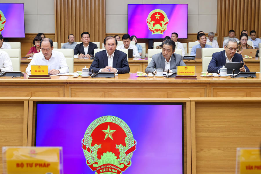 Các đại biểu dự cuộc họp. (Ảnh: VGP)