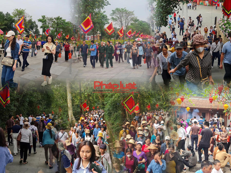 Tỉnh Phú Thọ đón 6,5 triệu lượt du khách dịp Giỗ Tổ Hùng Vương.