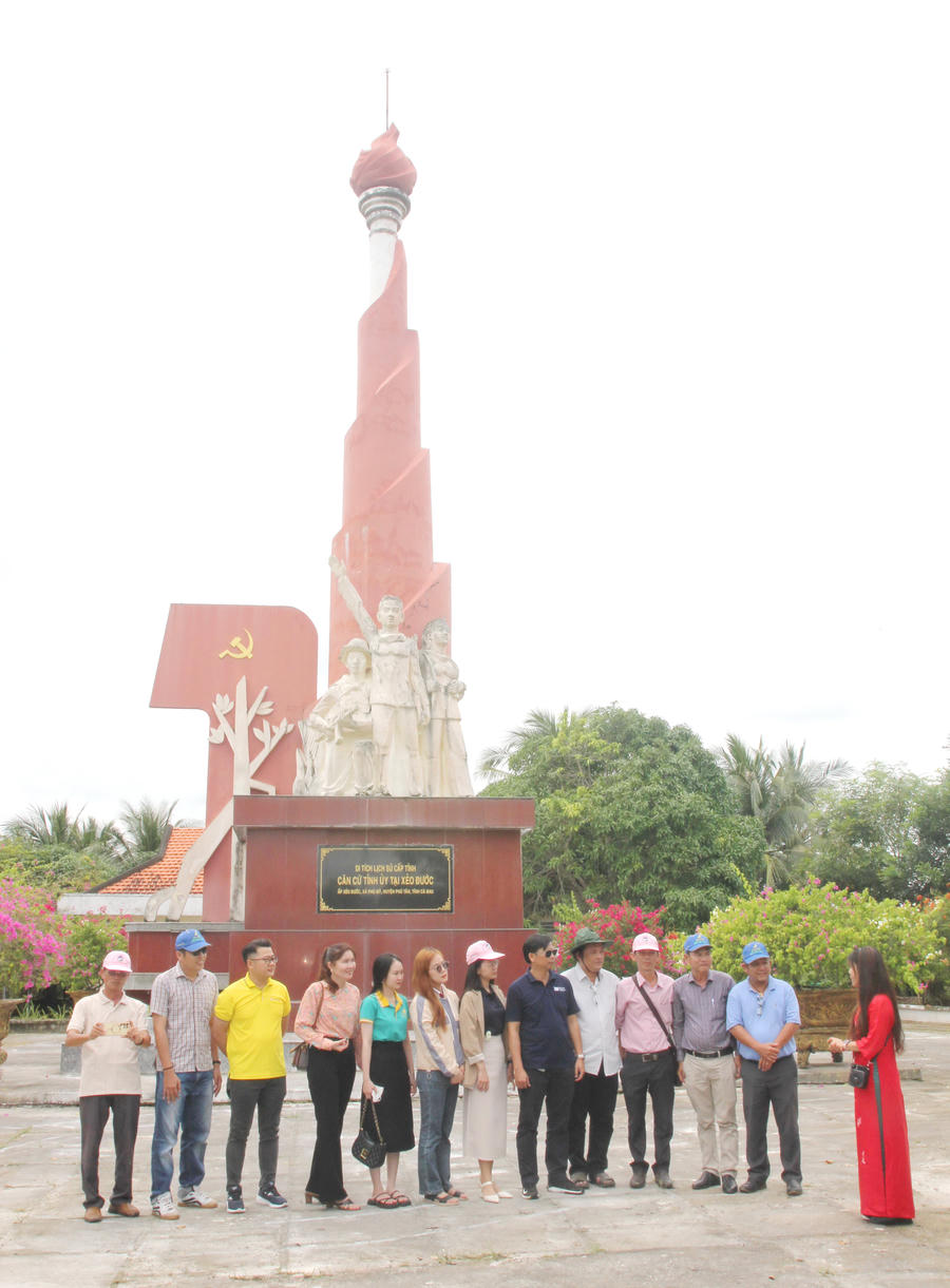 Khu di tích Căn cứ Tỉnh ủy tại Xẻo Đước (xã Phú Mỹ, tỉnh Cà Mau).