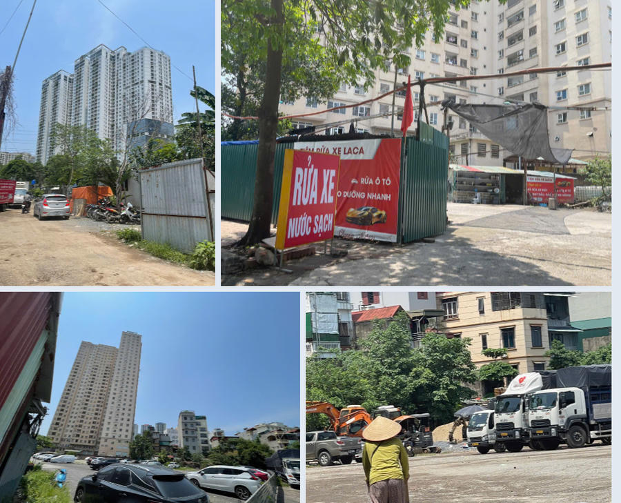 Khu đất dự án tồn tại việc kinh doanh trái phép gây mất trật trự an ninh đã lâu nhưng chưa được xử lý dứt điểm