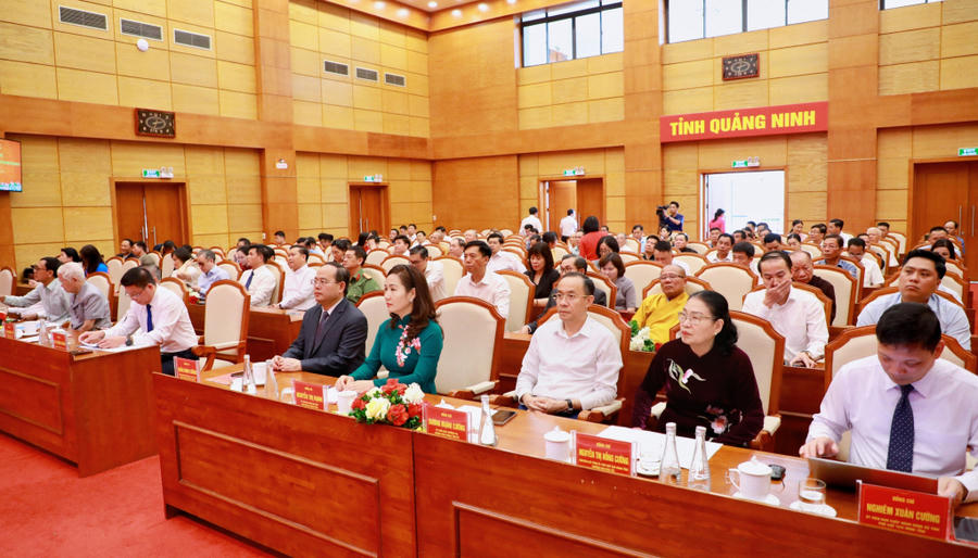 Đại biểu dự lễ Lễ kỷ niệm 80 năm Ngày truyền thống cơ quan quản lý nhà nước về lĩnh vực công tác dân tộc của Sở Dân tộc và Tôn giáo tỉnh.