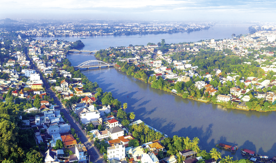 Một góc đô thị Biên Hoà - Đồng Nai. Ảnh AGP