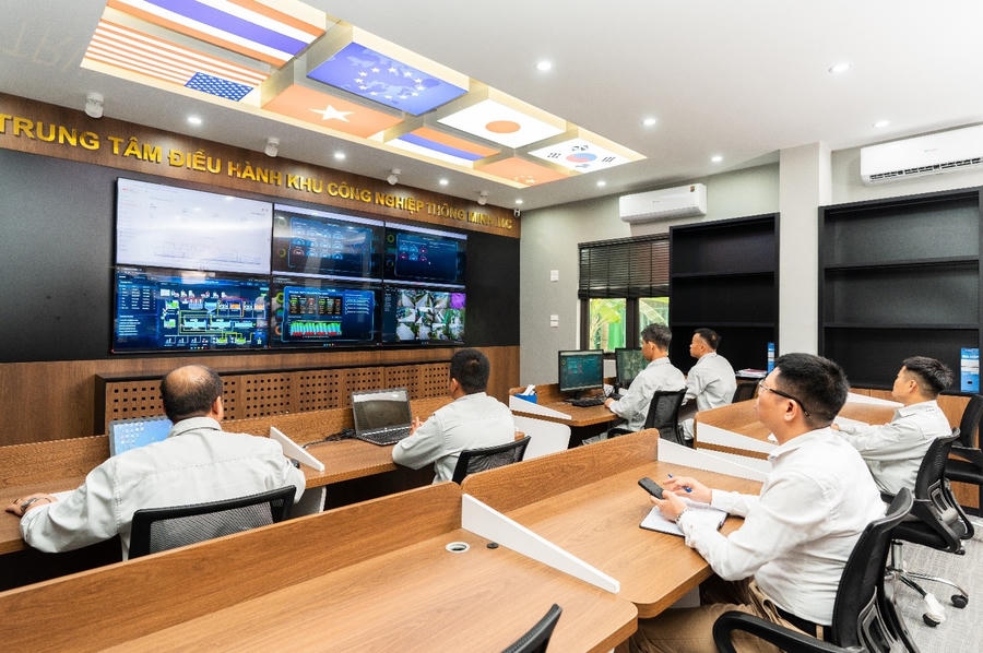 Trung tâm điều hành của KCN Quang Minh.