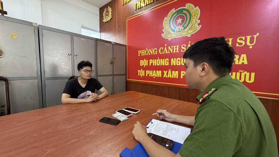 Tại cơ quan CSĐT, đối tượng Trần Trung Nghĩa đã thừa nhận hành vi phạm tội của mình.