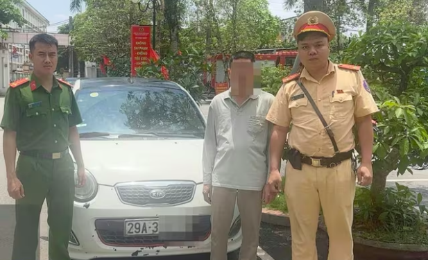 Công an, CSGT đã vào cuộc xác minh làm việc với những người liên quan. Ảnh: Cục CSGT.