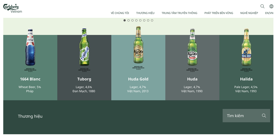 Carlsberg Việt Nam bị xử phạt do có hành vi đưa thông tin gây nhầm lẫn cho khách hàng về sản phẩm bia Huda, Huda Gold, Halida  nhằm thu hút khách hàng của doanh nghiệp khác.