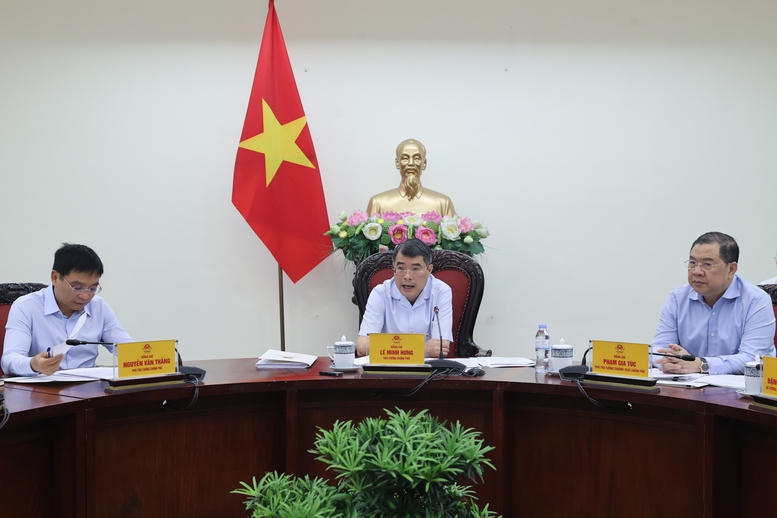 Thủ tướng Lê Minh Hưng khẳng định dự án đầu tư xây dựng Cảng hàng không quốc tế Long Thành có quy mô rất lớn, là dự án trọng điểm quốc gia, hạ tầng giao thông chiến lược - Ảnh: VGP/Nhật Bắc