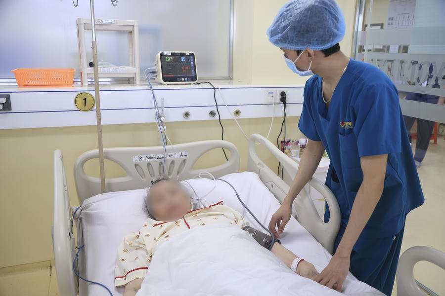 Sau can thiệp, chức năng tim và phổi của bệnh nhân G.T.H cải thiện tích cực; hô hấp, tuần hoàn dần ổn định; tri giác cải thiện rõ rệt, tiếp xúc tốt. Hiện sức khỏe bệnh nhân đã hồi phục đáng kể và đang được tiếp tục theo dõi, điều trị.